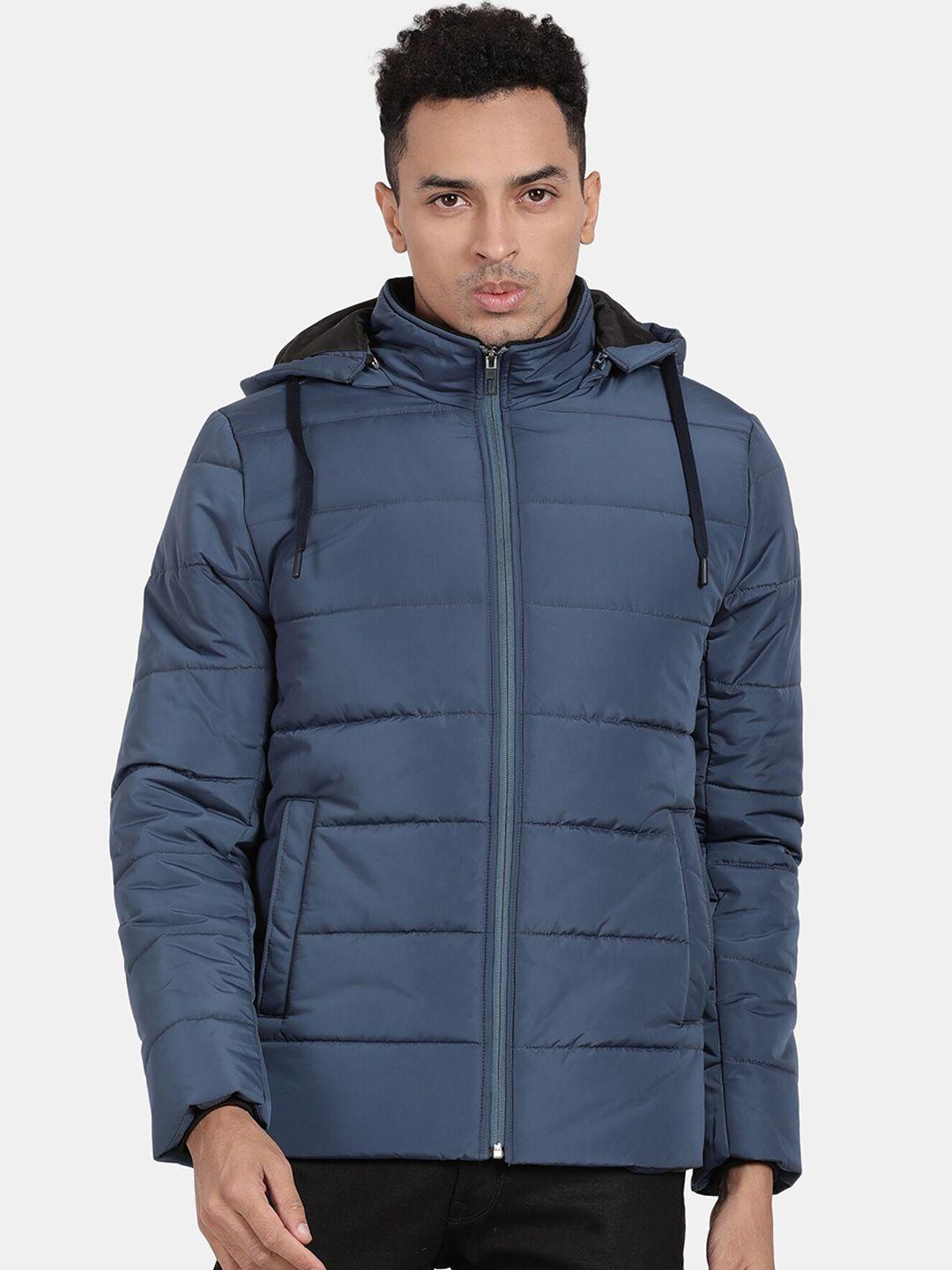 t-base windcheater hooded padded jacket