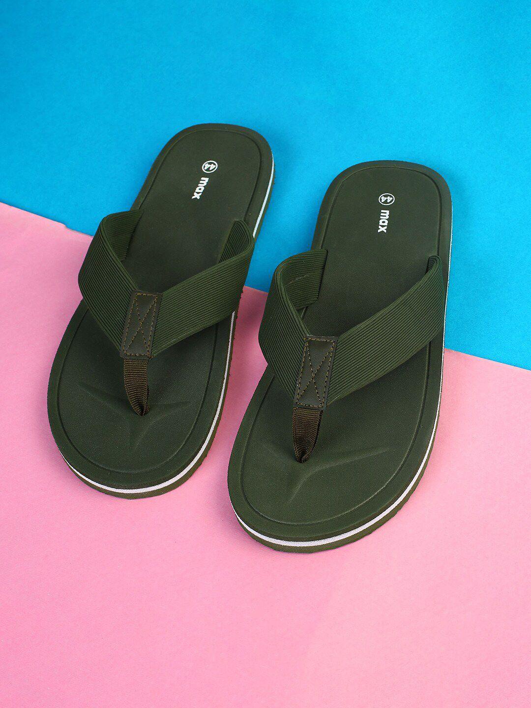 max men textured thong flip-flops