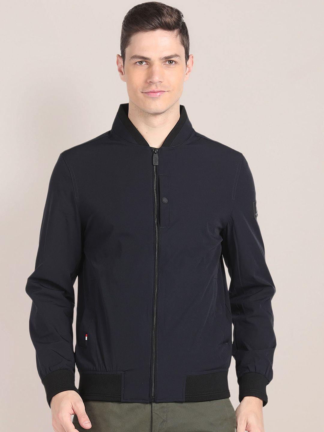 u.s. polo assn. stand collar bomber jacket