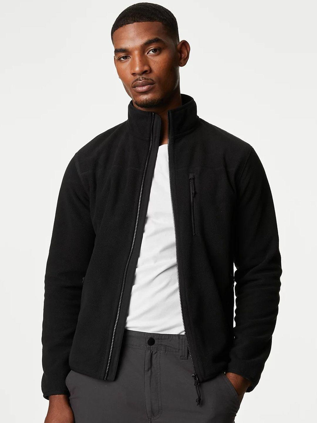 marks & spencer mock collar zip detail tailored jacket