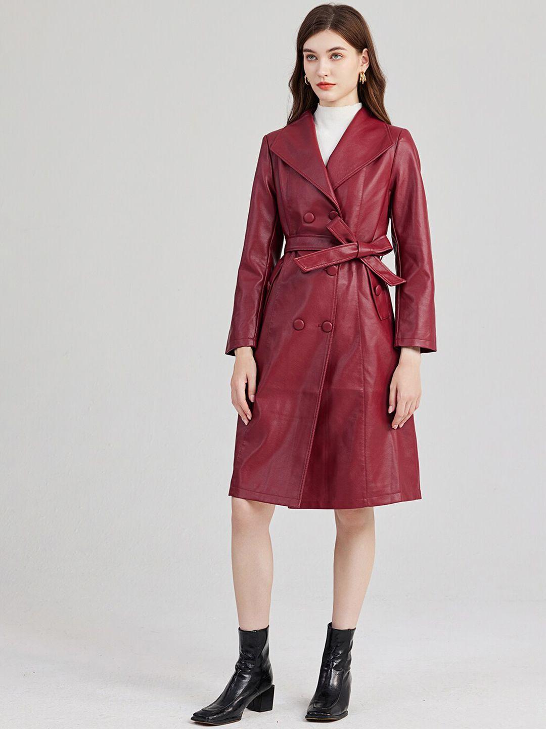 jc collection double-breasted trench coat