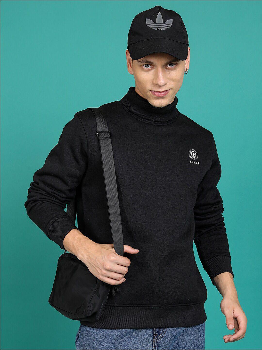 highlander black turtle neck sweatshirt