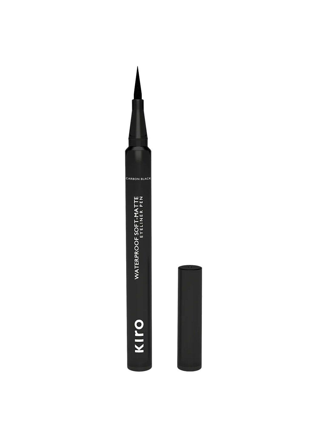 kiro waterproof soft-matte eyeliner pen - 1.1ml - carbon black 01