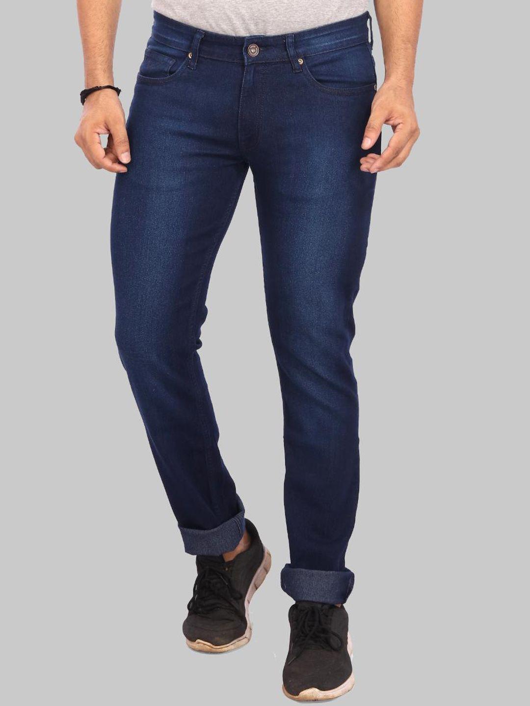 rocking swamy men slim fit light fade cotton stretchable jeans