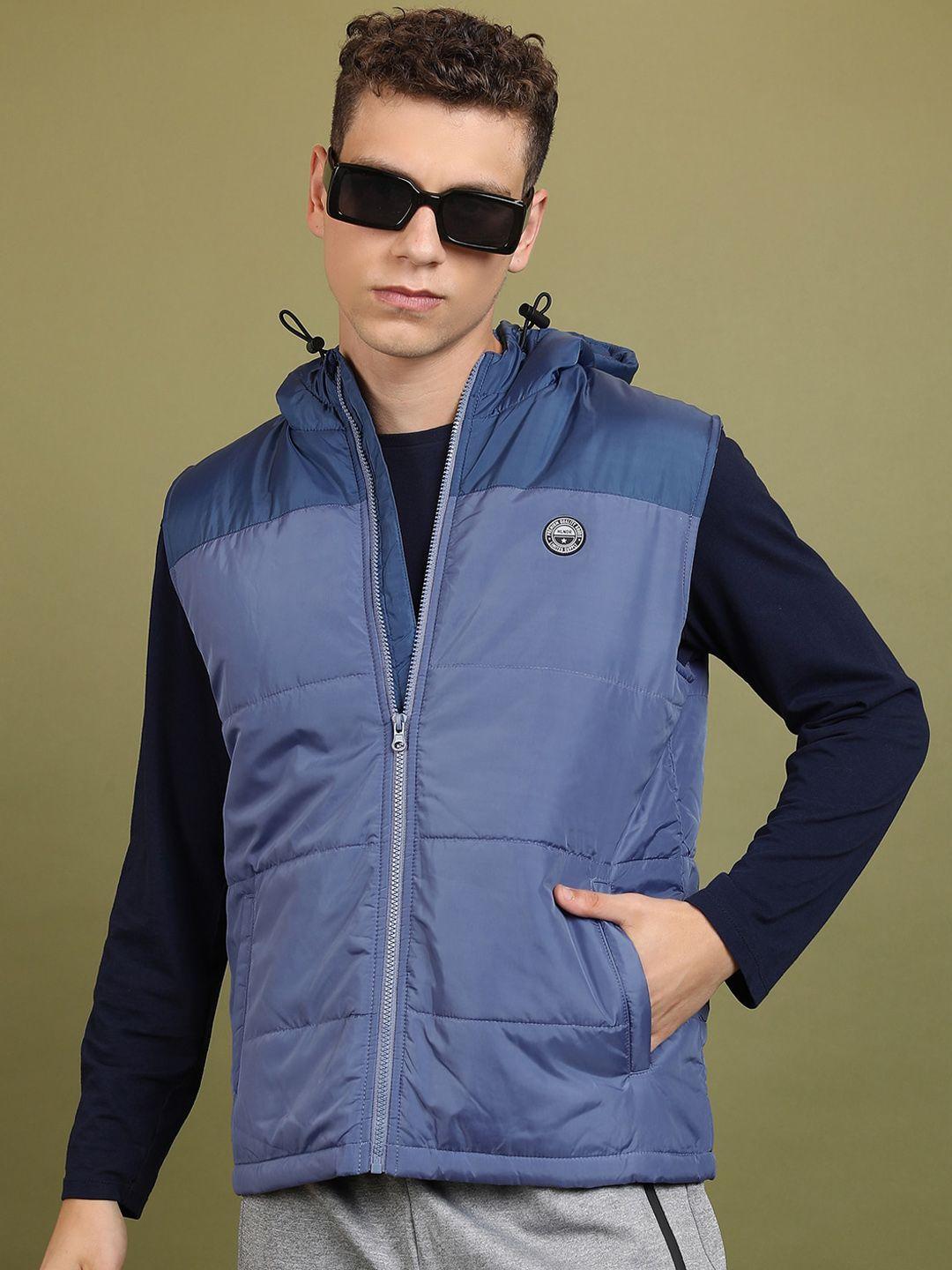 highlander hooded sleeveless padded jacket