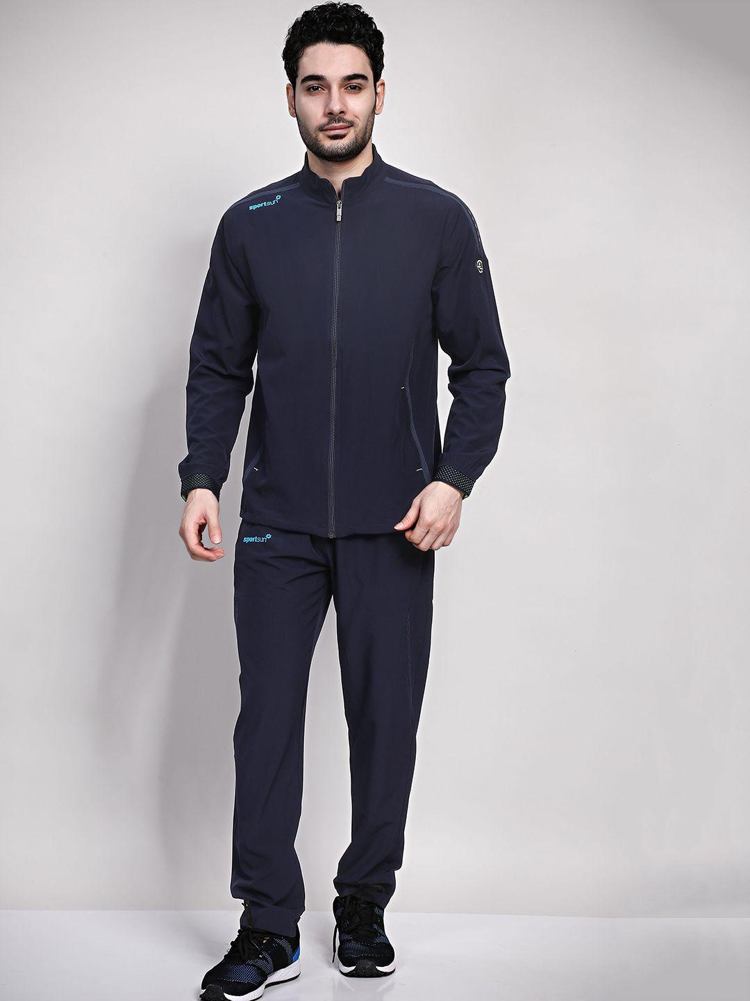 sport sun polo collar mid-rise tracksuits