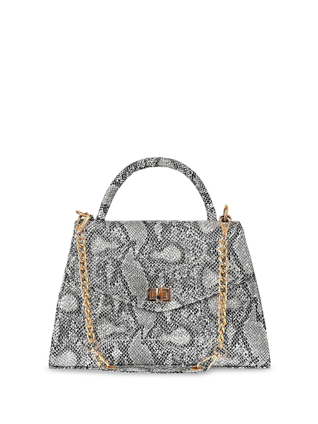 eske animal textured bucket satchel