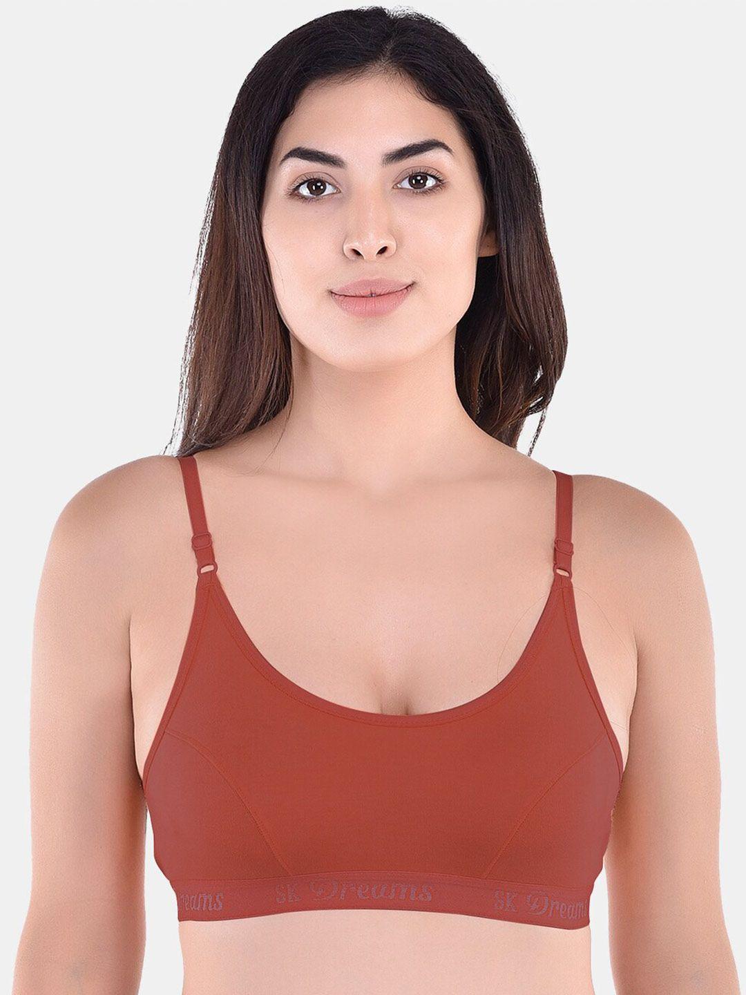 skdreams medium coverage cotton bra all day comfort