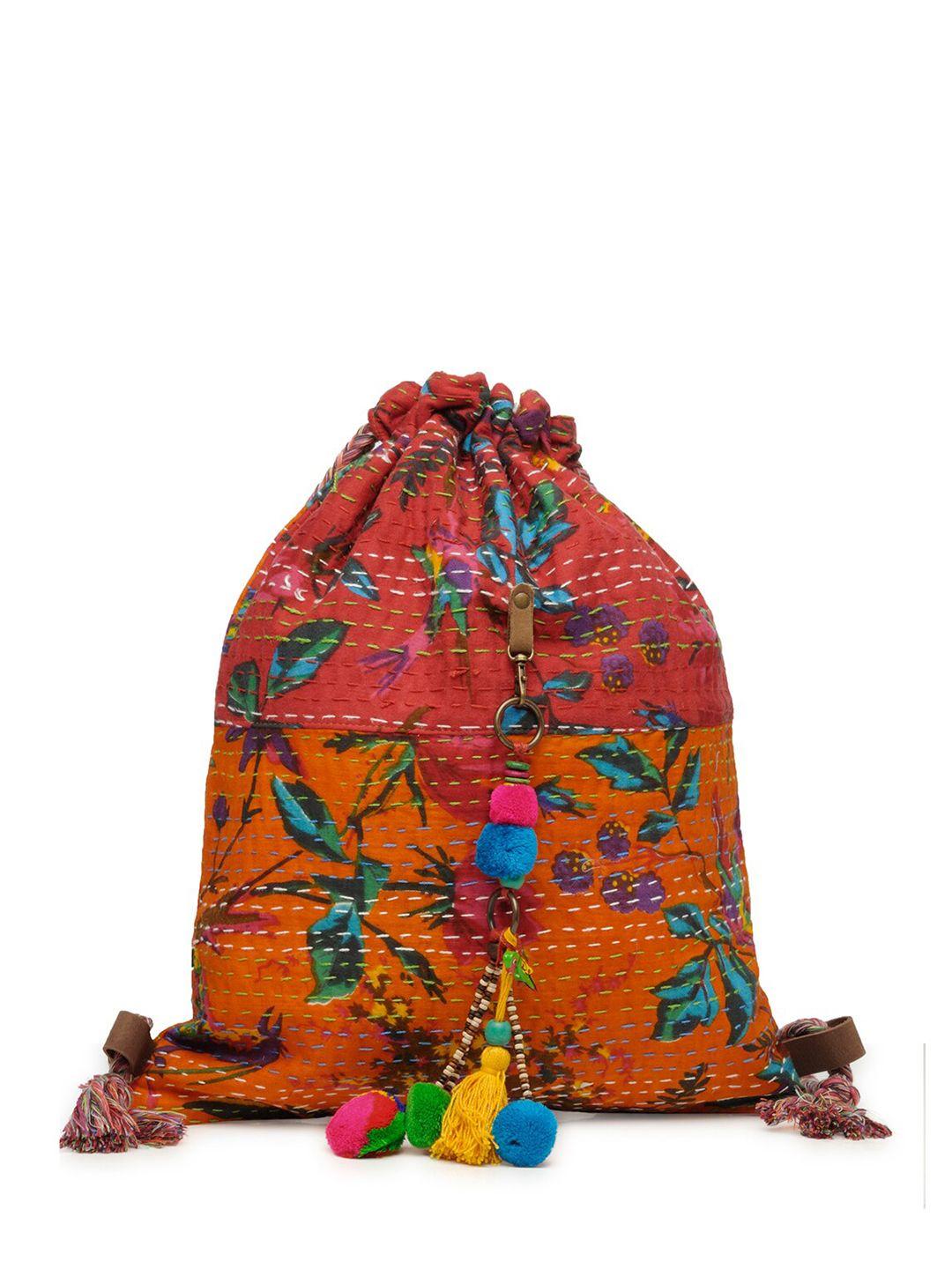 the house of tara women multicoloured embellished backpack