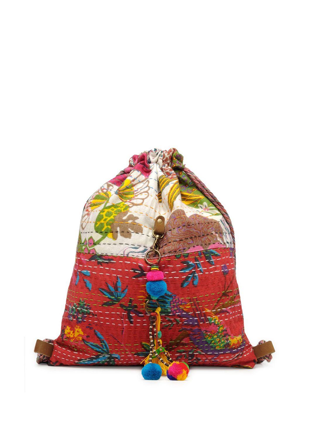 the house of tara women multicoloured embellished backpack