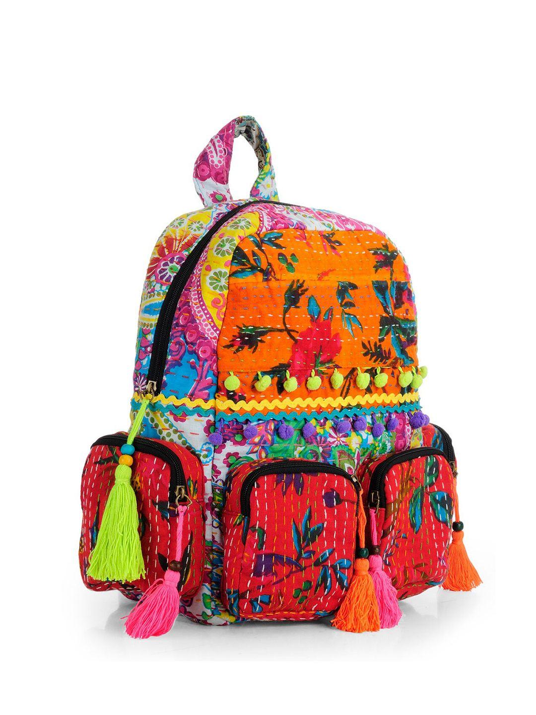 the house of tara women multicoloured embellished backpack