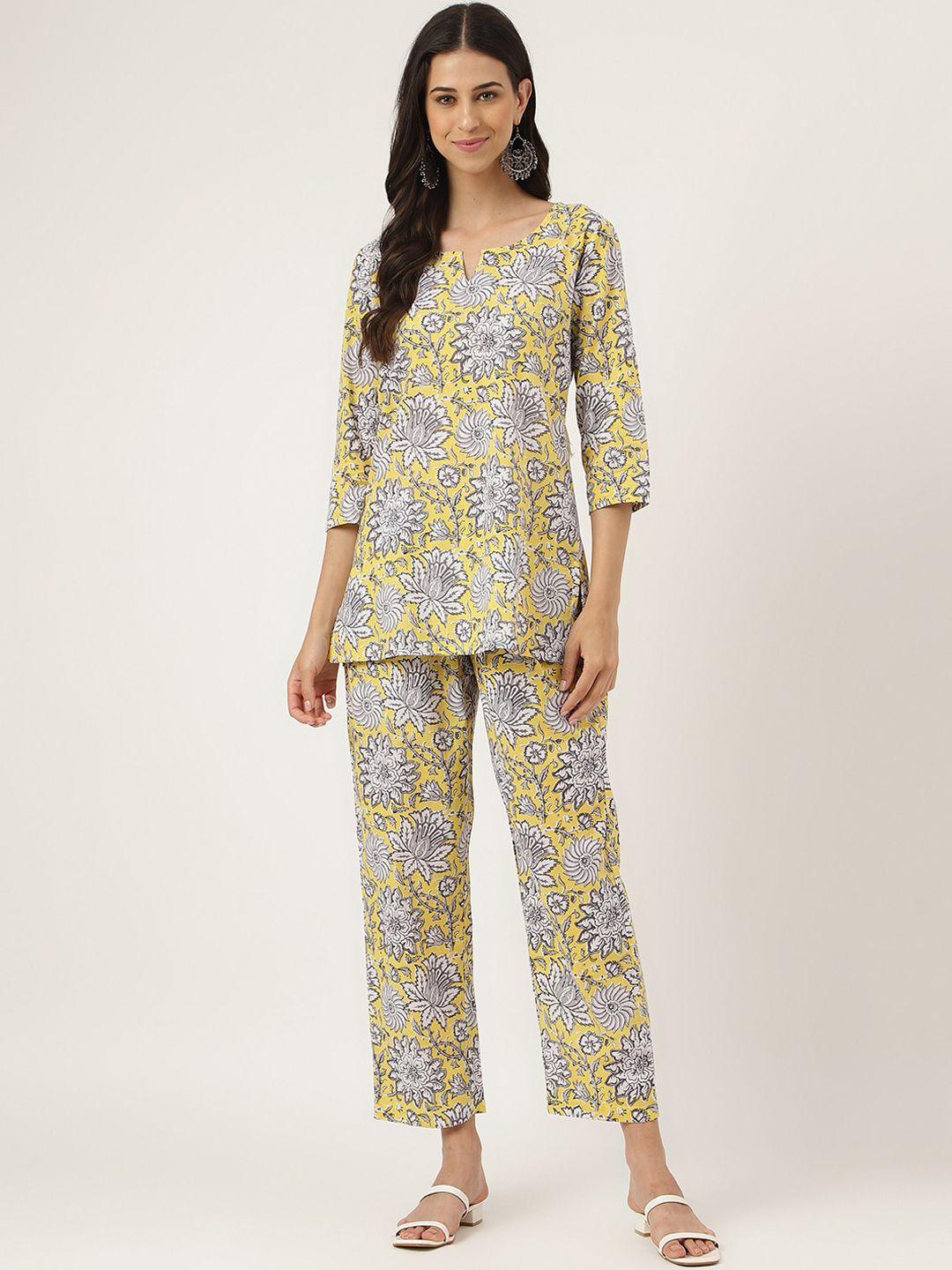 kalini printed cotton co-ords set