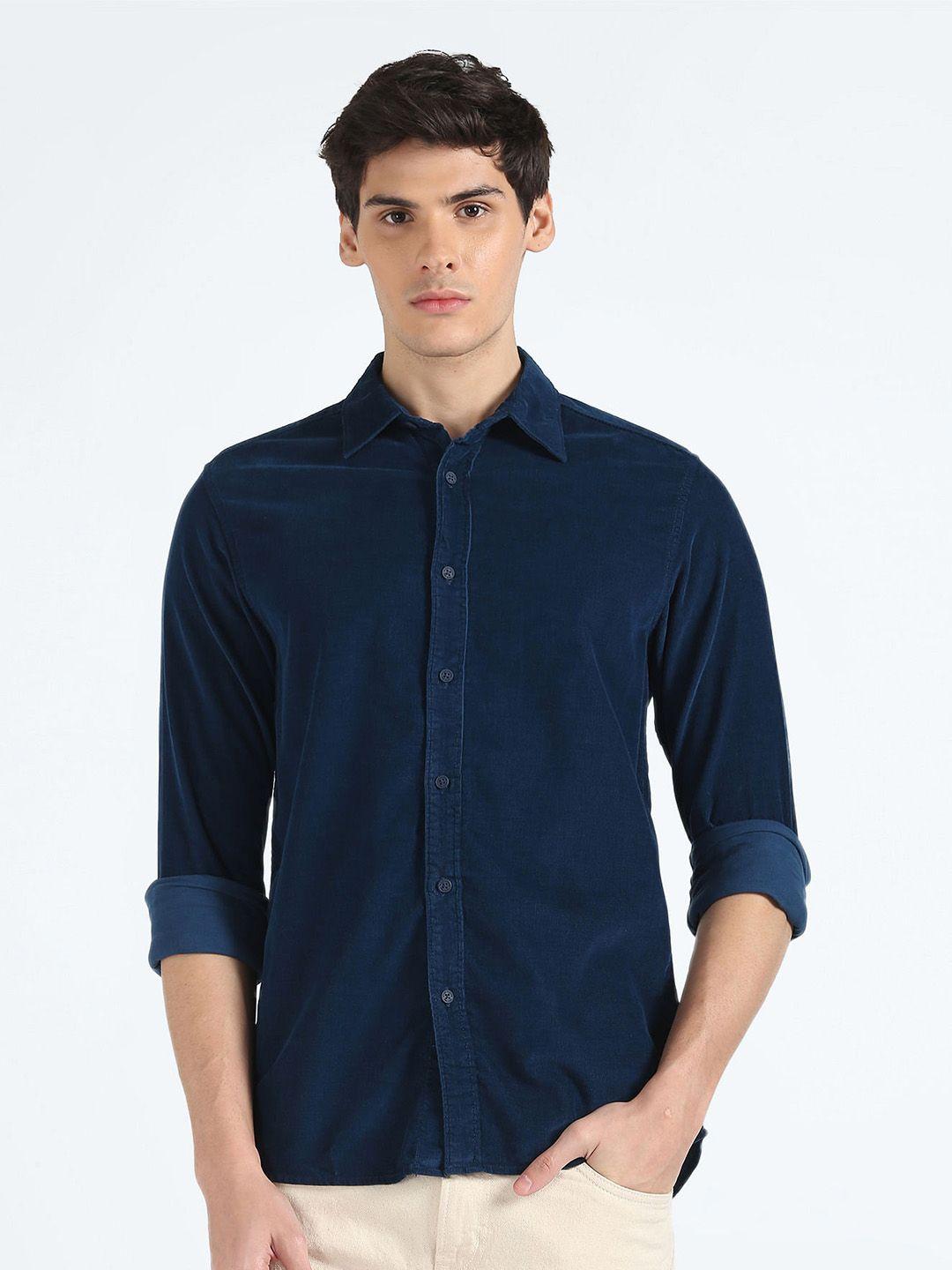 flying machine regular fit cotton casual shirt