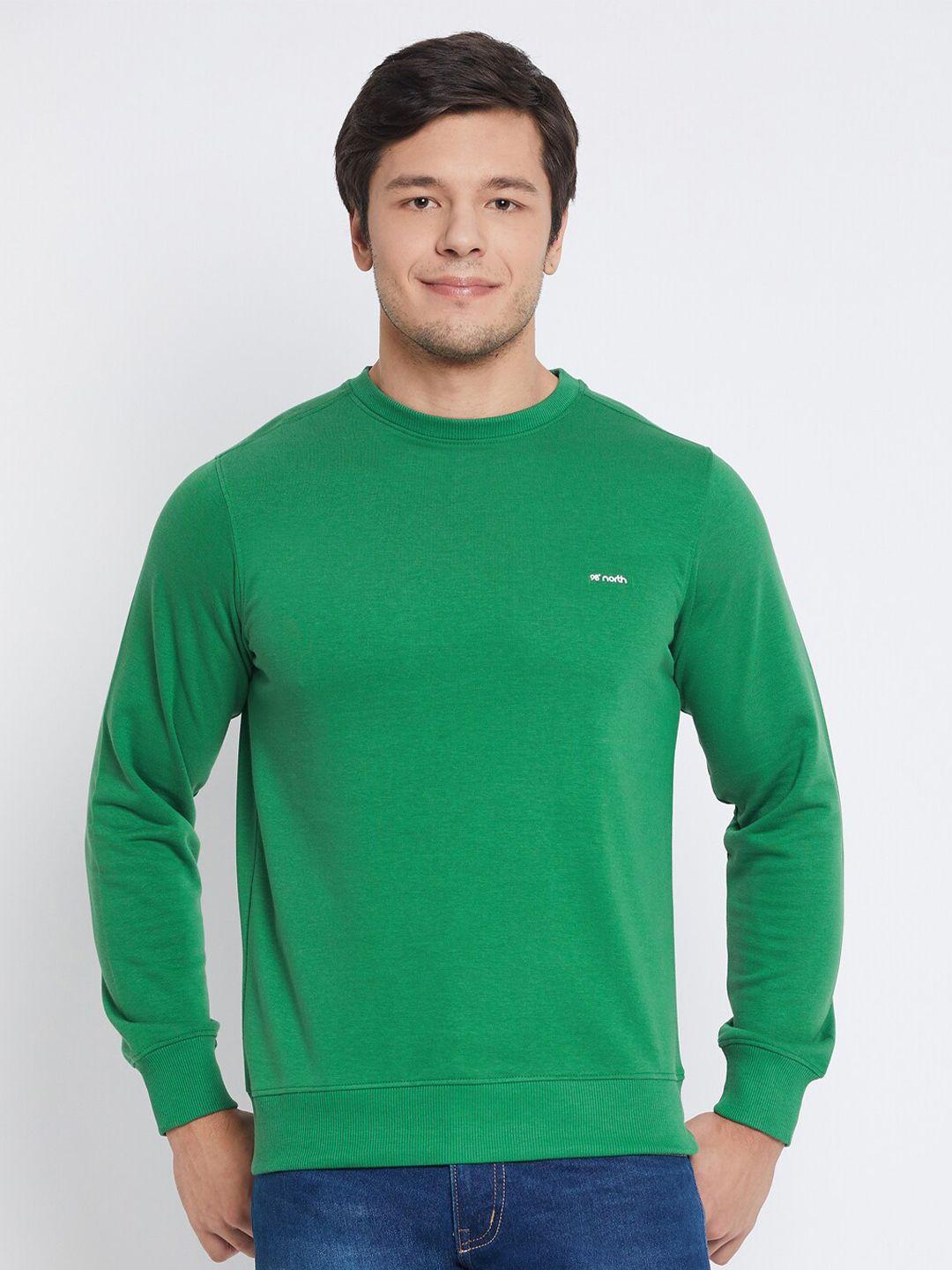 98 degree north round neck long sleeves fleece pullover