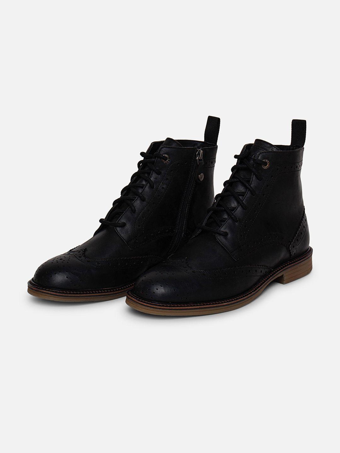 ezok men mid top leather regular boots