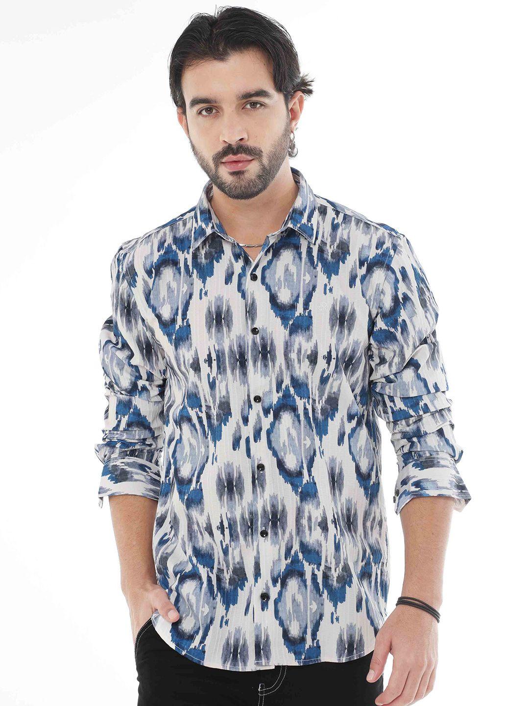 soratia abstract printed casual shirt