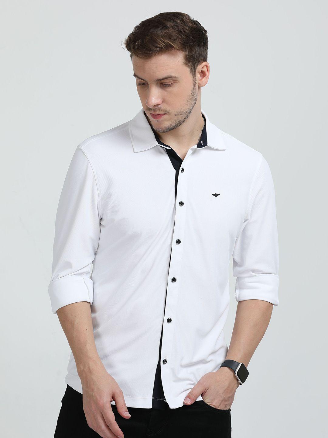 stellers comfort spread collar casual shirt