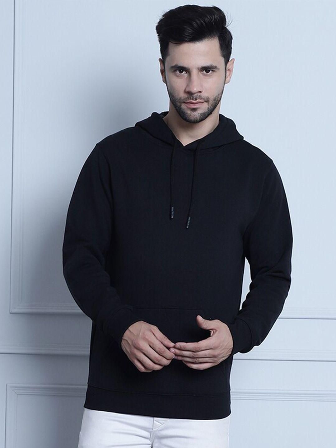 door74 long sleeves cotton terry hood pullover sweatshirt