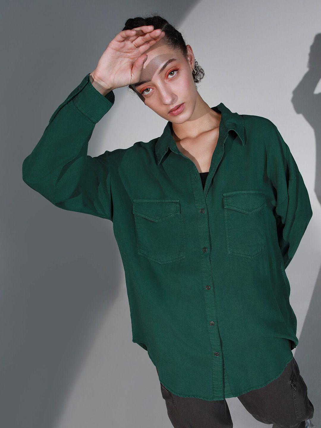 hubberholme standard oversized casual shirt