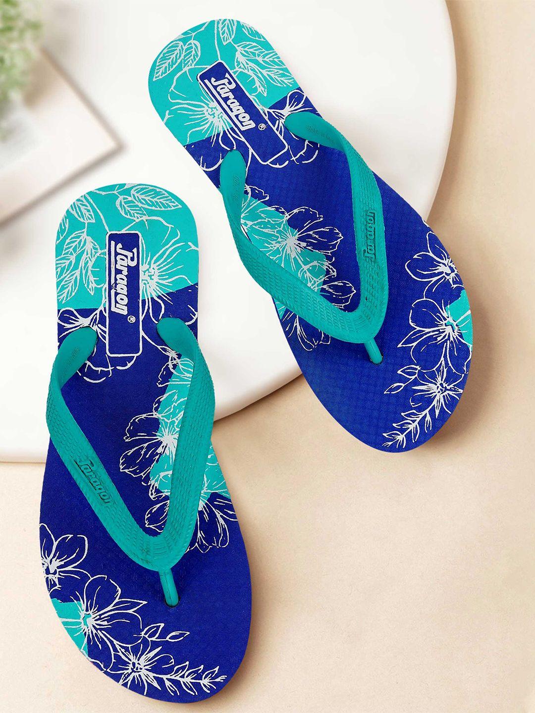 paragon women printed thong flip-flops