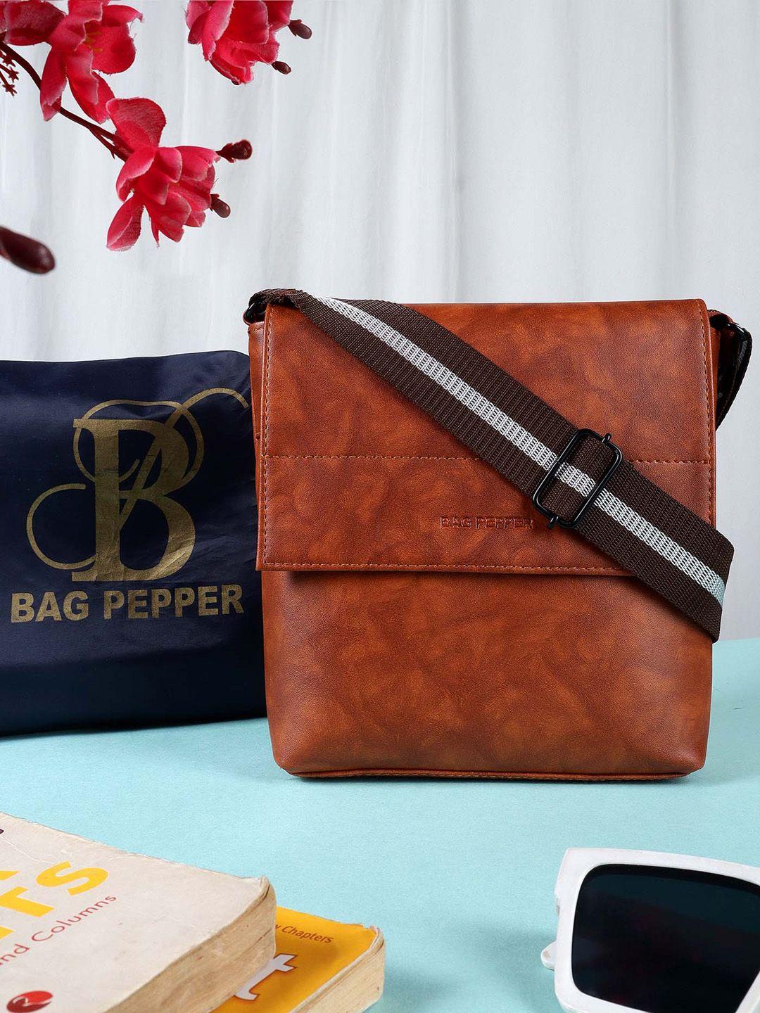 bag pepper men textured sling bag