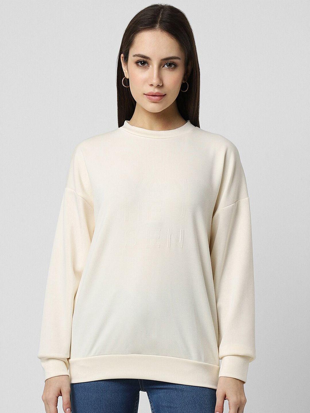 van heusen woman round neck sweatshirt