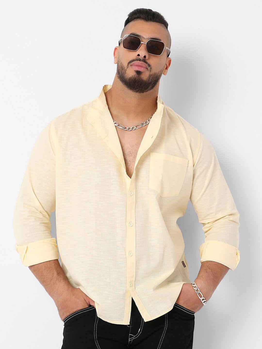 instafab plus cotton classic casual shirt