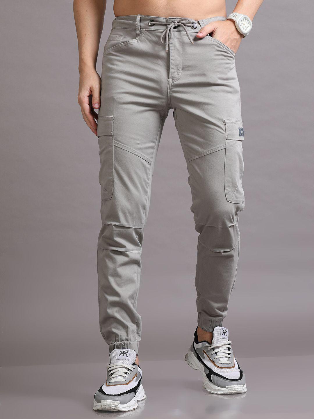 reslag men regular fit mid-rise cotton cargos