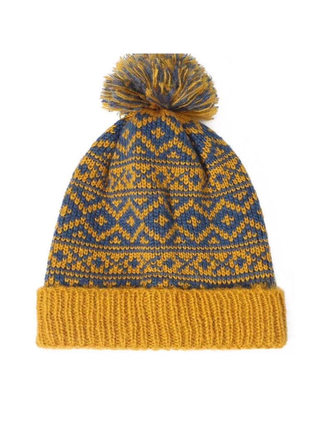 youstylo unisex printed woollen beanie