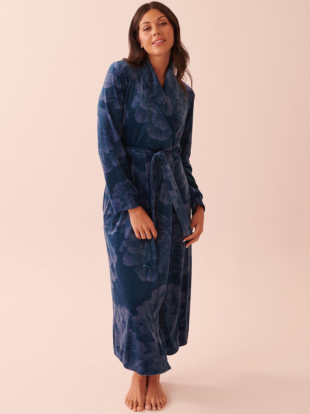 la vie en rose floral printed maxi robe