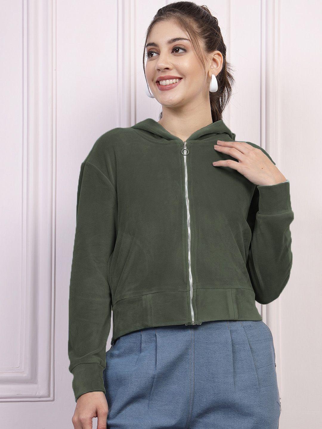 athena olive green outdoor sporty jacket