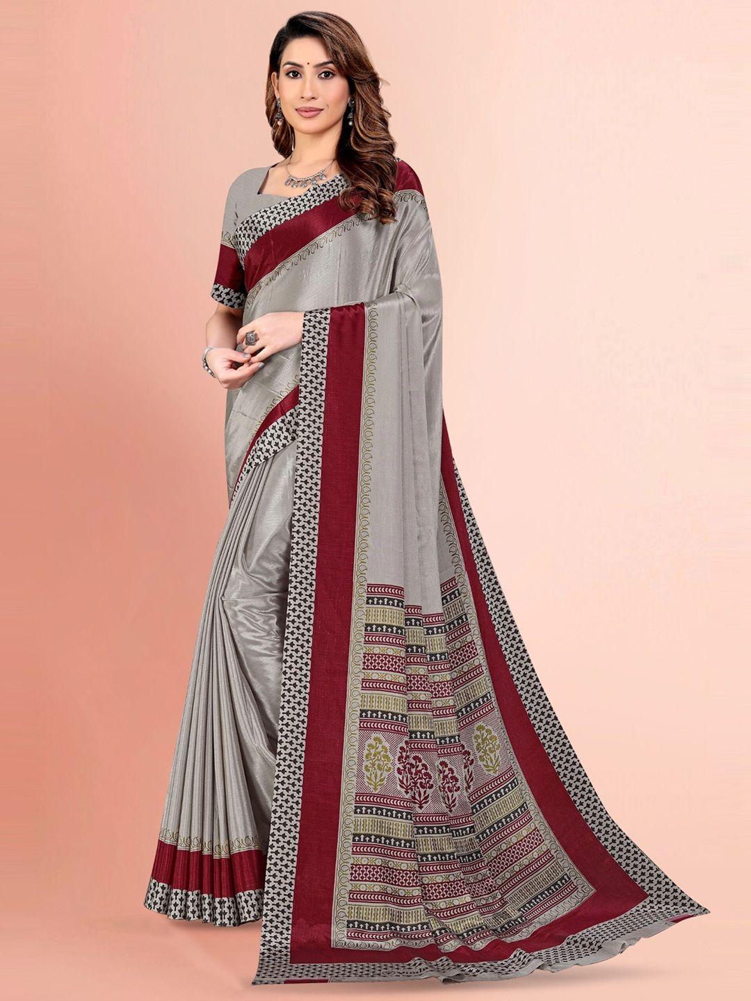 vimla printed border mysore silk saree