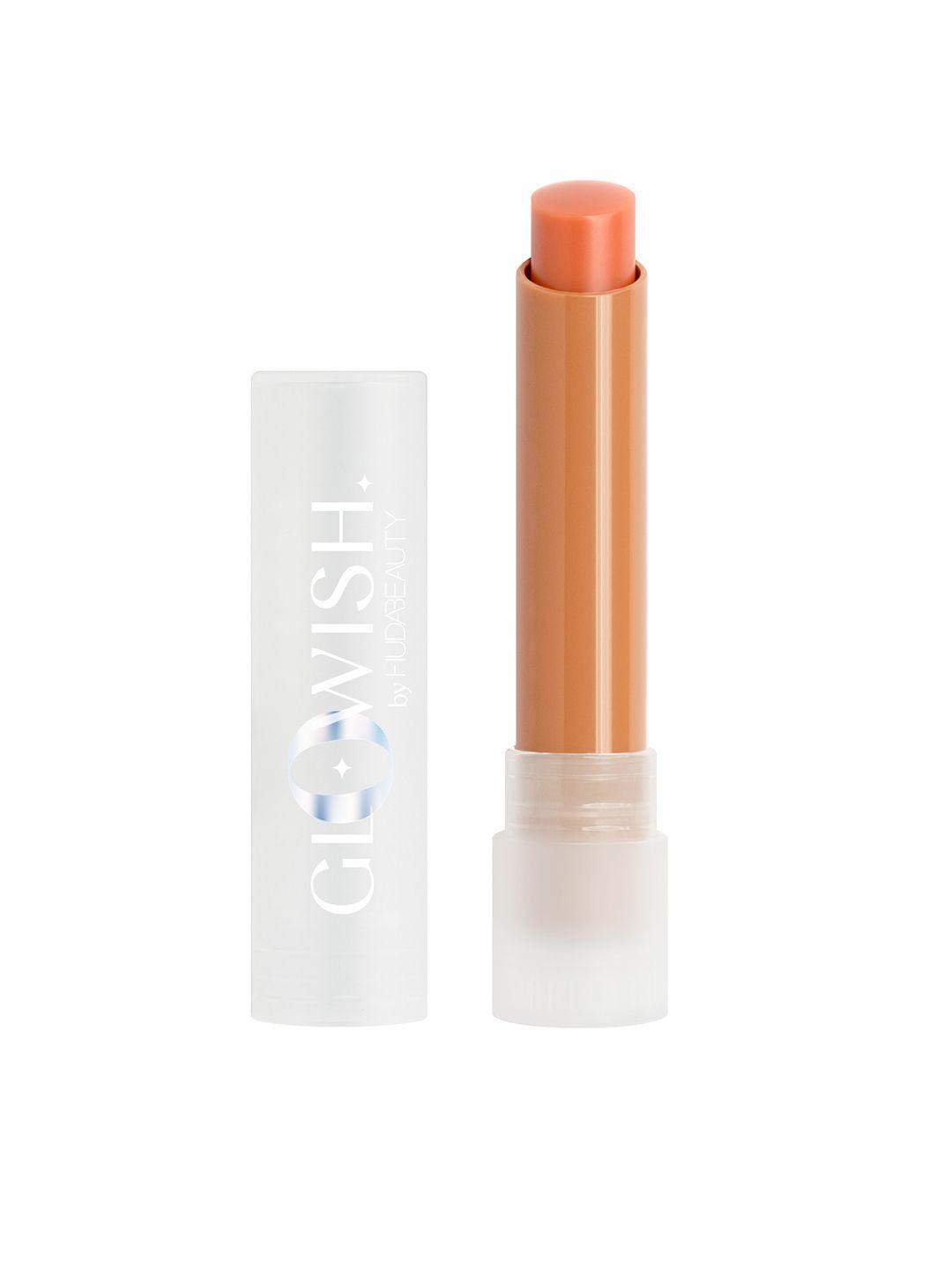 huda beauty glowish super jelly lip balm - coconut