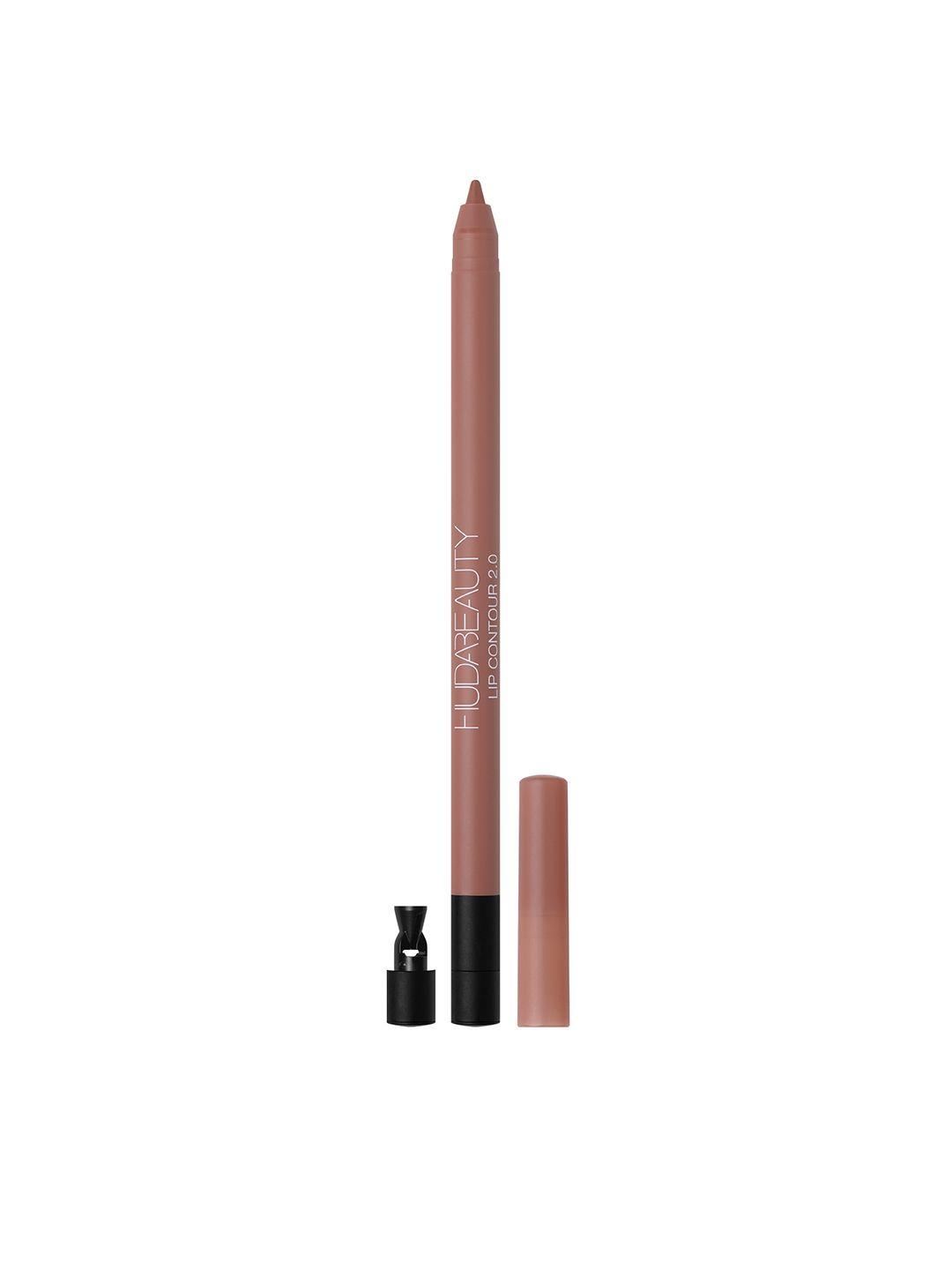 huda beauty lip contour 2.0 automatic matte long lasting lip pencil - honey beige