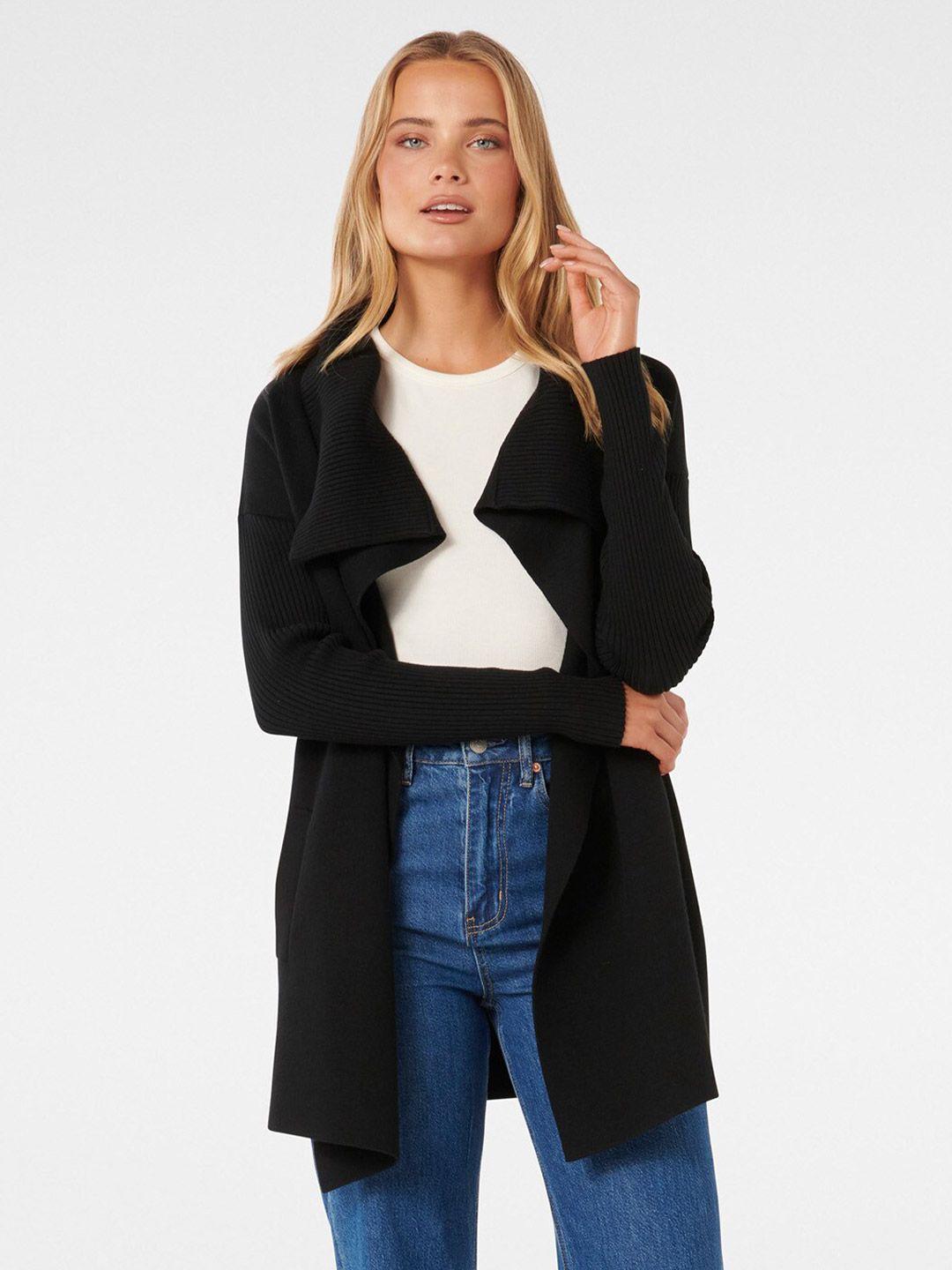 forever new women black cardigan