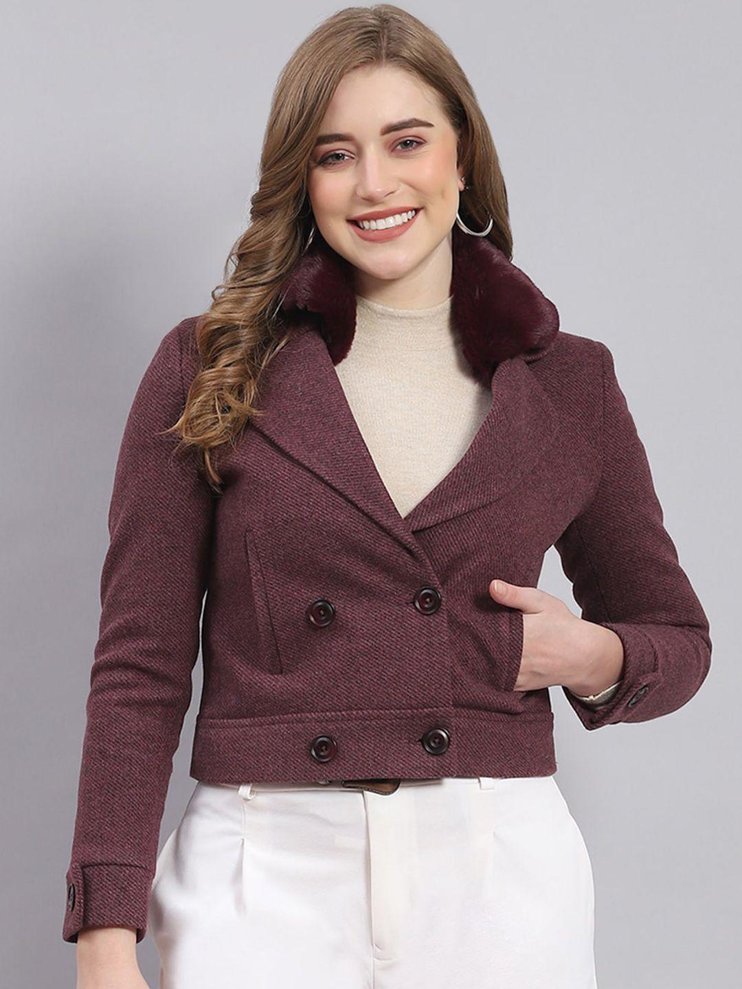 monte carlo long sleeved crop princess coat