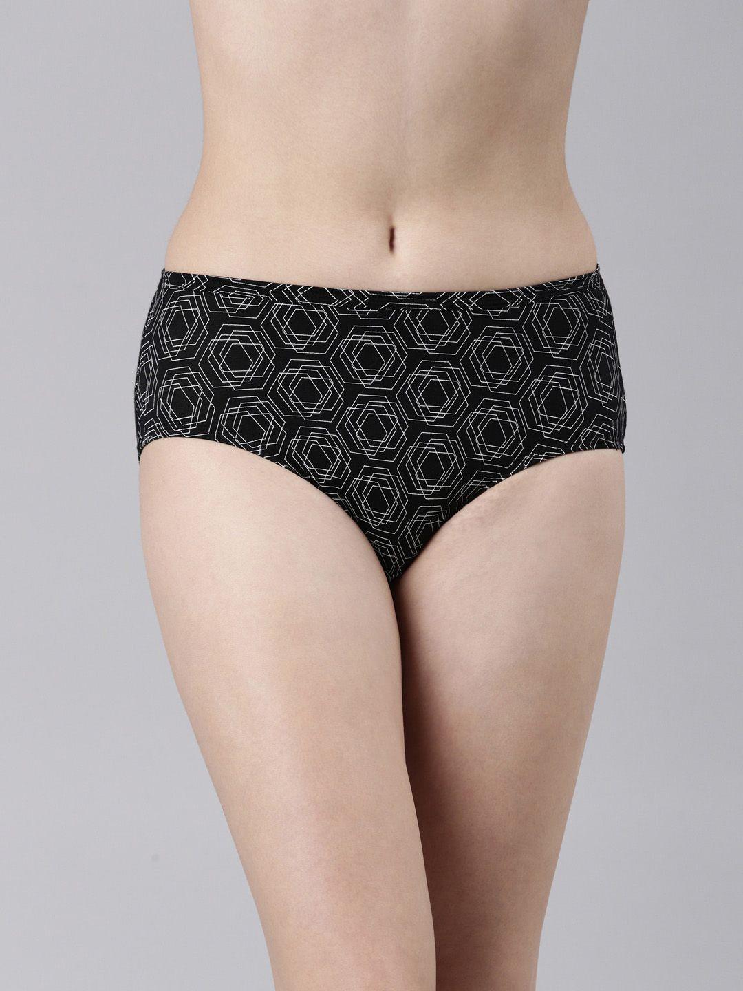 faso geometric printed hipster briefs