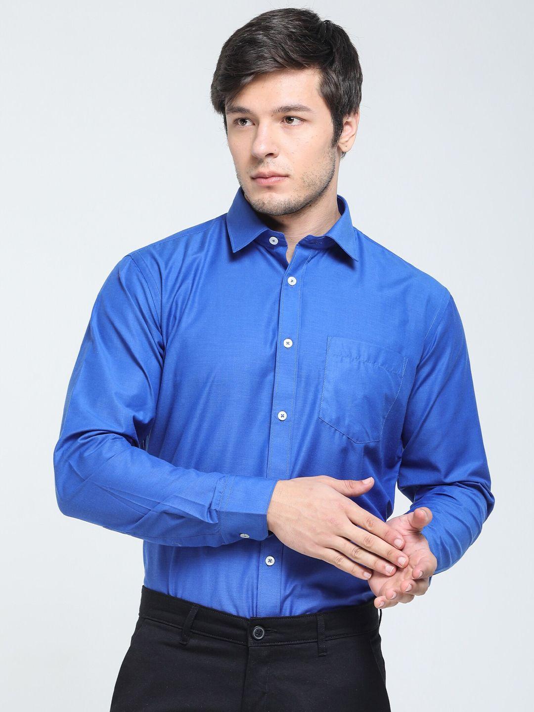 tqs spread collar cotton formal shirt