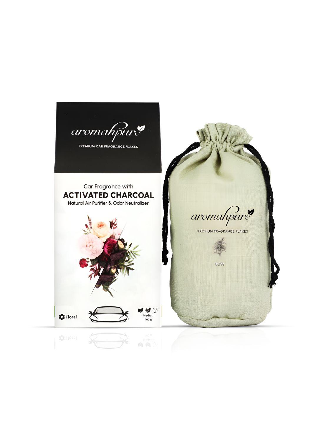 aromahpure beige activated charcoal bliss leafy floral lily home fragrances