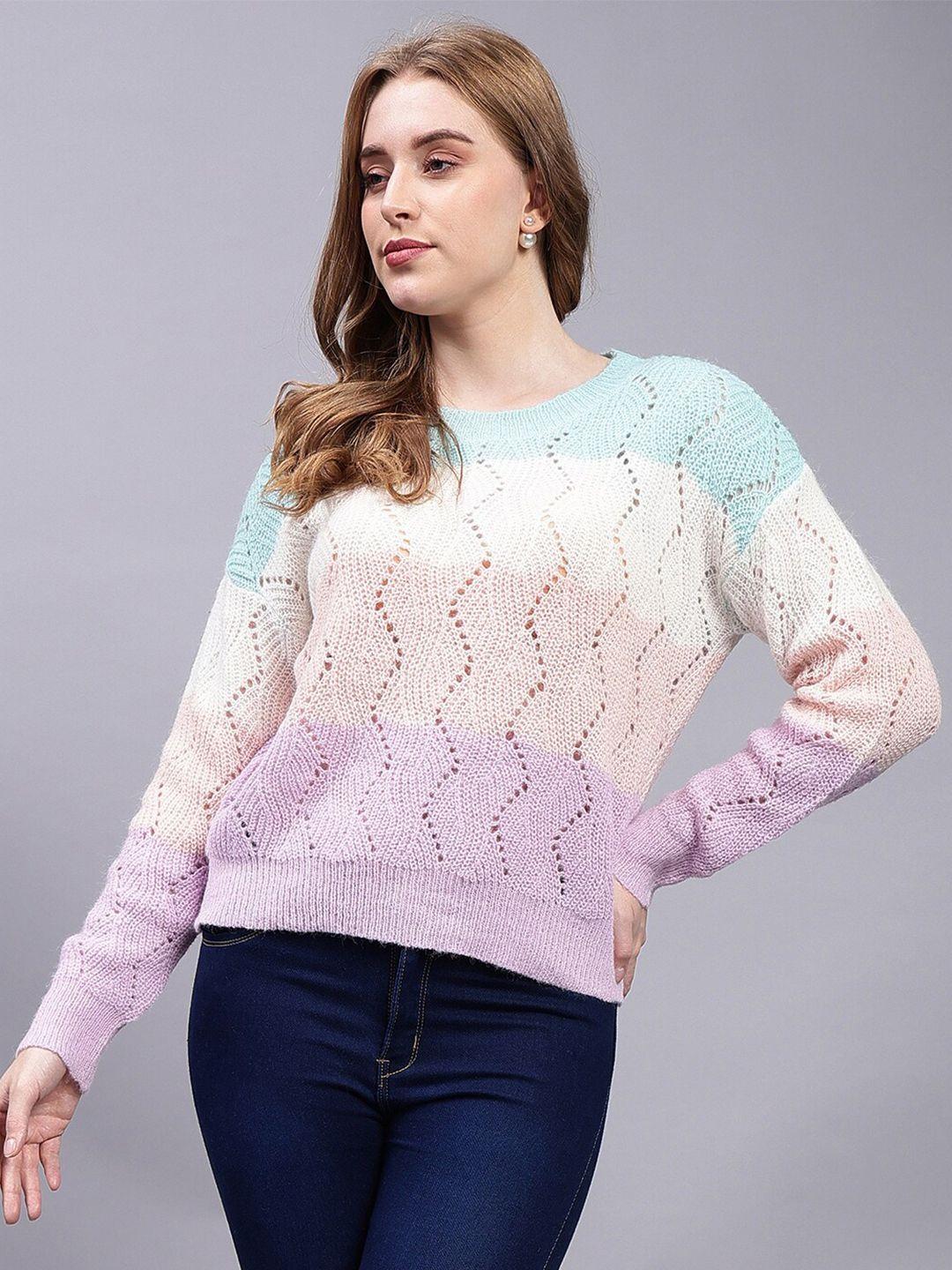 albion women blue woollen pullover