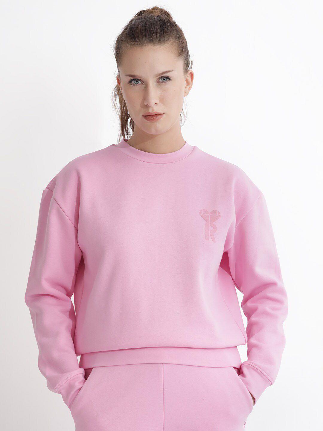 rareism women pink sweatshirt