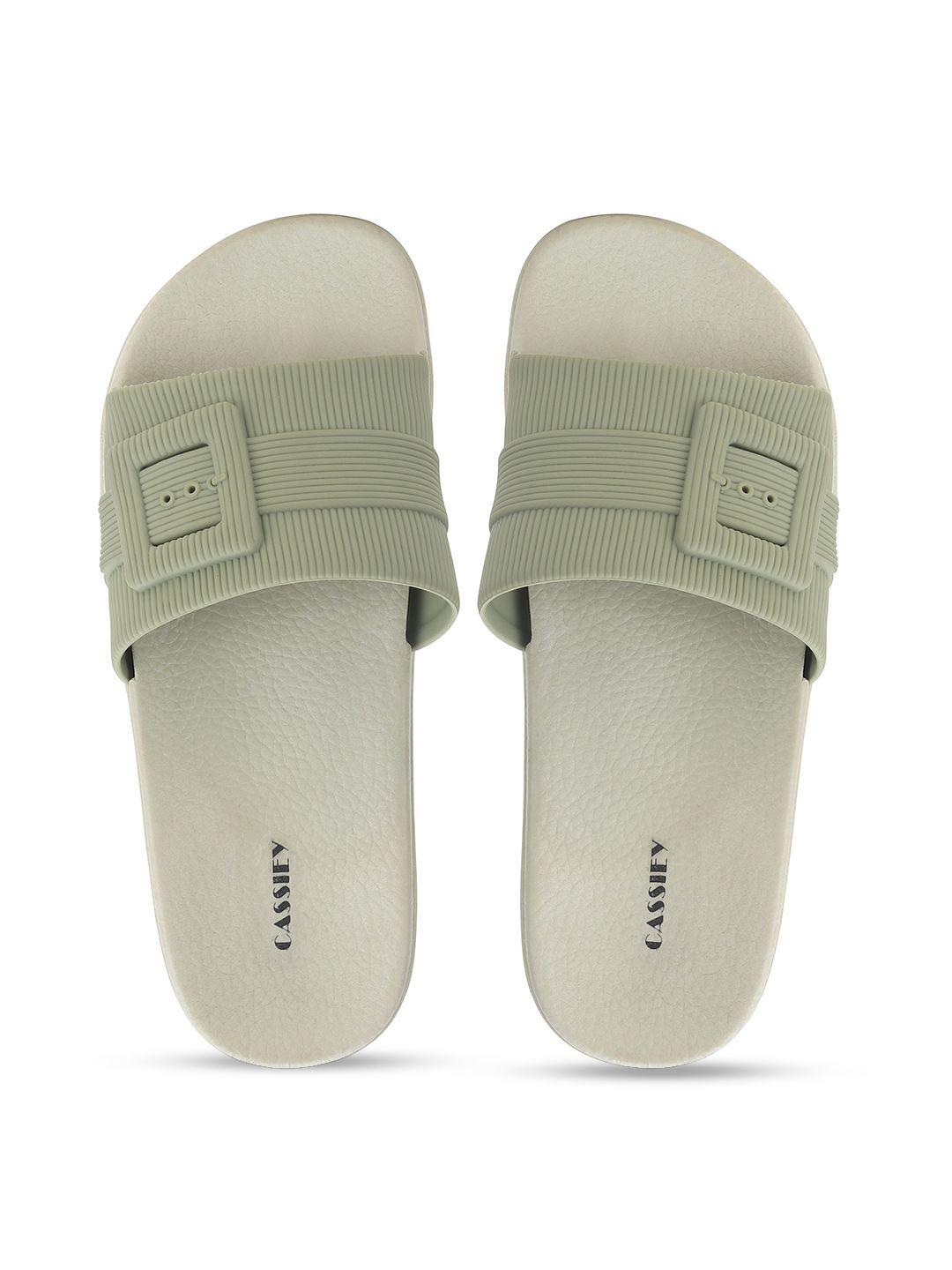 cassiey women rubber sliders