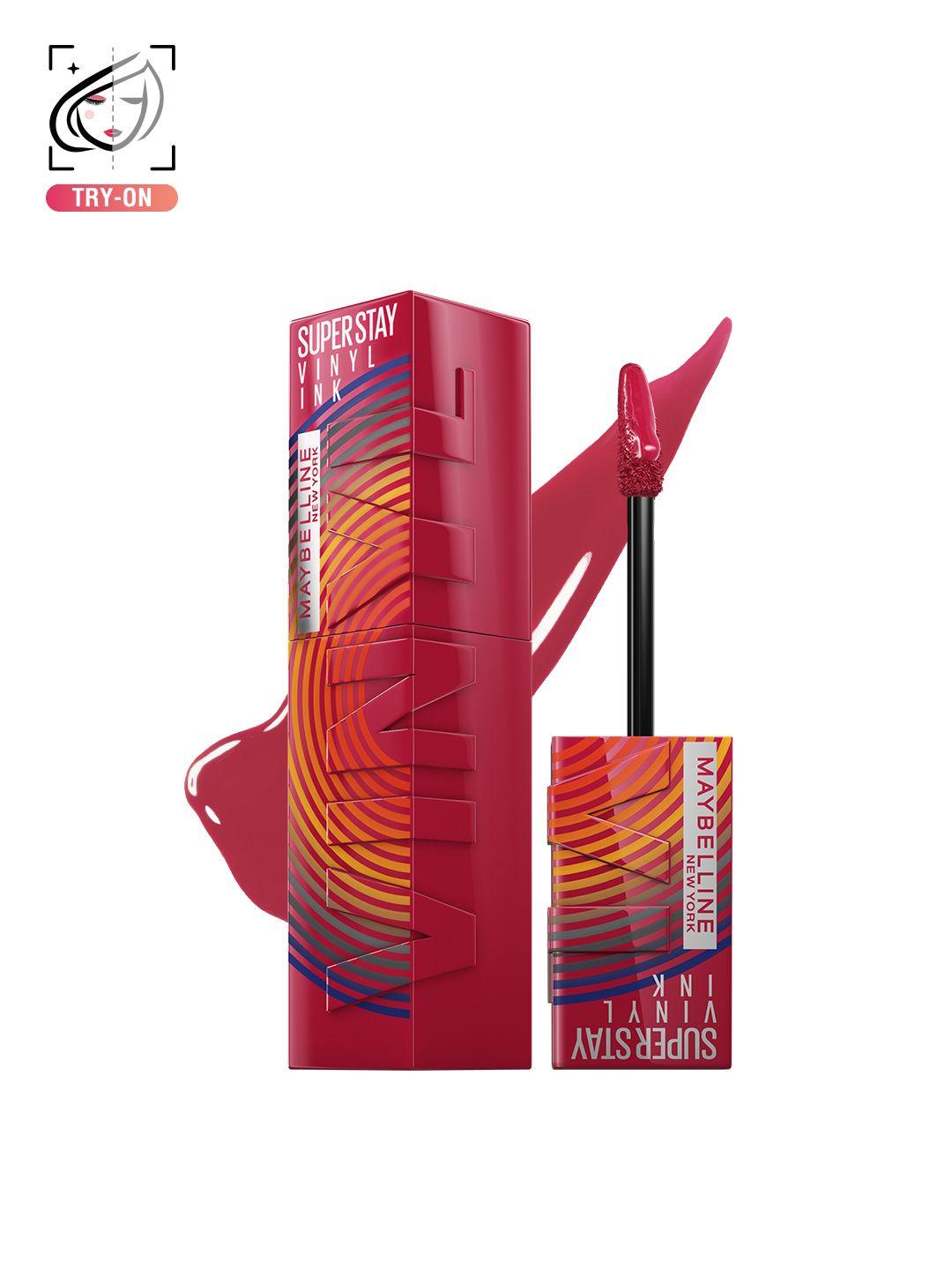 maybelline super stay vinyl ink music collection liquid lipstick 4.2ml - eccentric