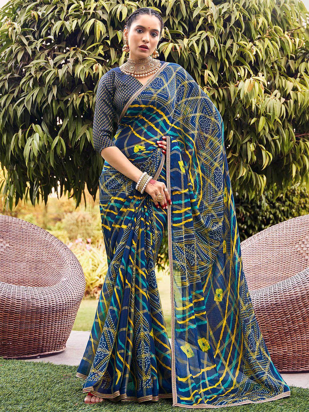 sanskar abstract printed saree