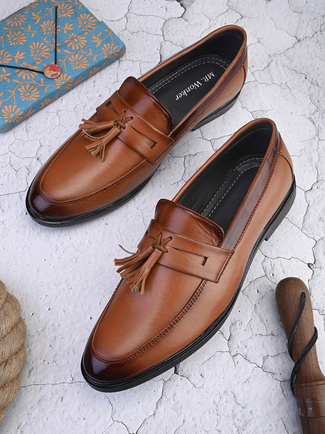 mr.wonker men round-toe formal tassel loafers