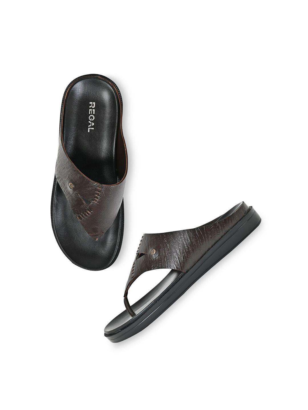 regal men leather comfort sandals