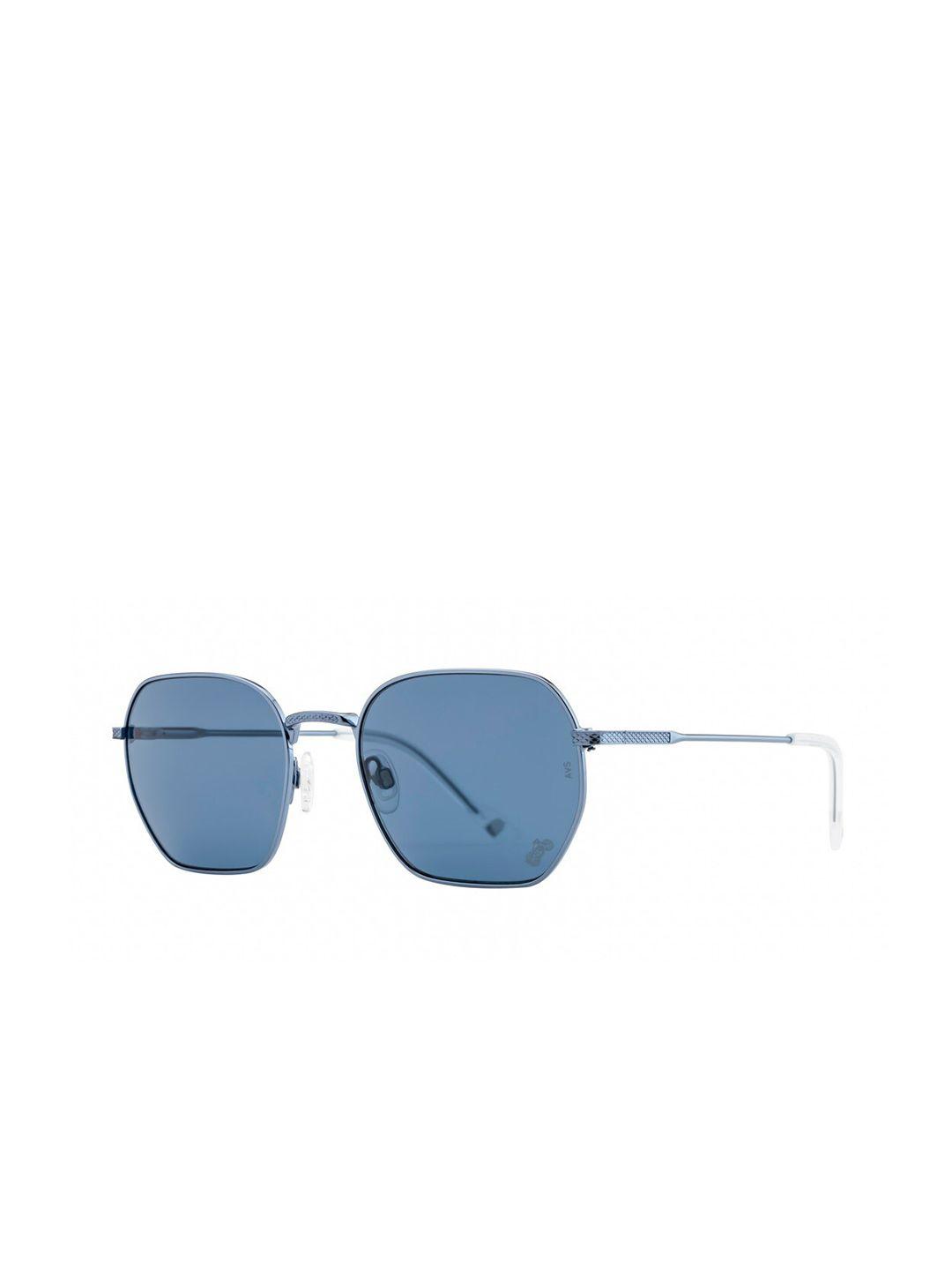 royal enfield men square sunglasses with uv protected lens re-20013-c06