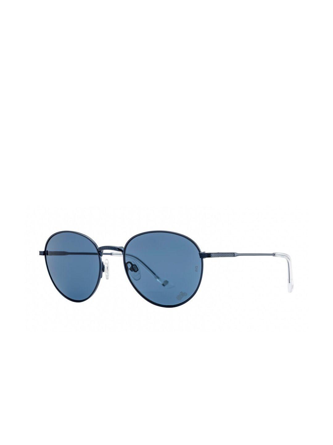 royal enfield men round sunglasses with uv protected lens