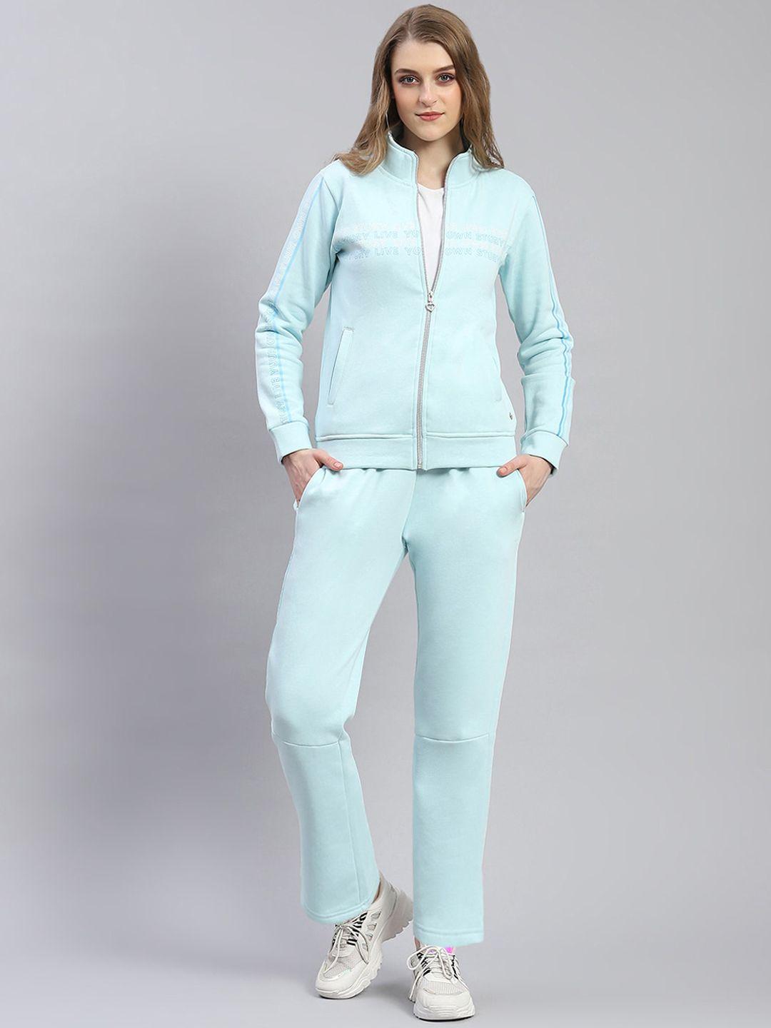 monte carlo mock collar mid rise tracksuit