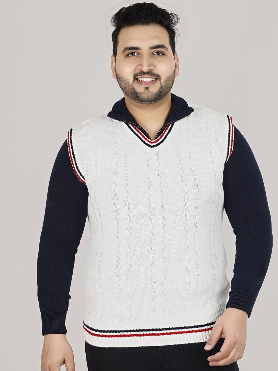 sztori men white pullover